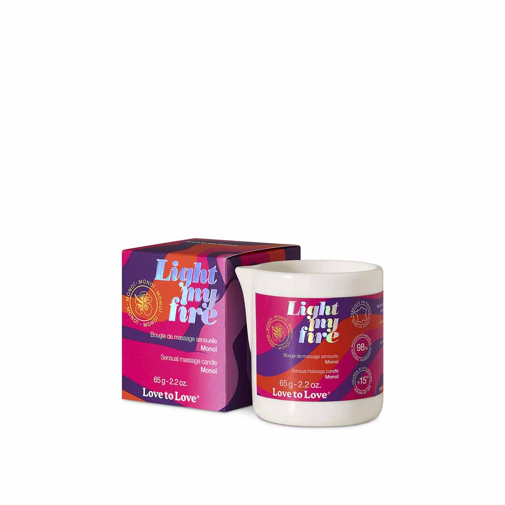 Love To Love Candela da massaggio Light My Fire