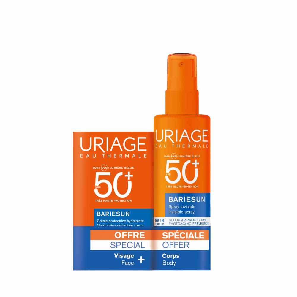 Uriage Bariésun Crema protettiva viso e spray invisibile corpo