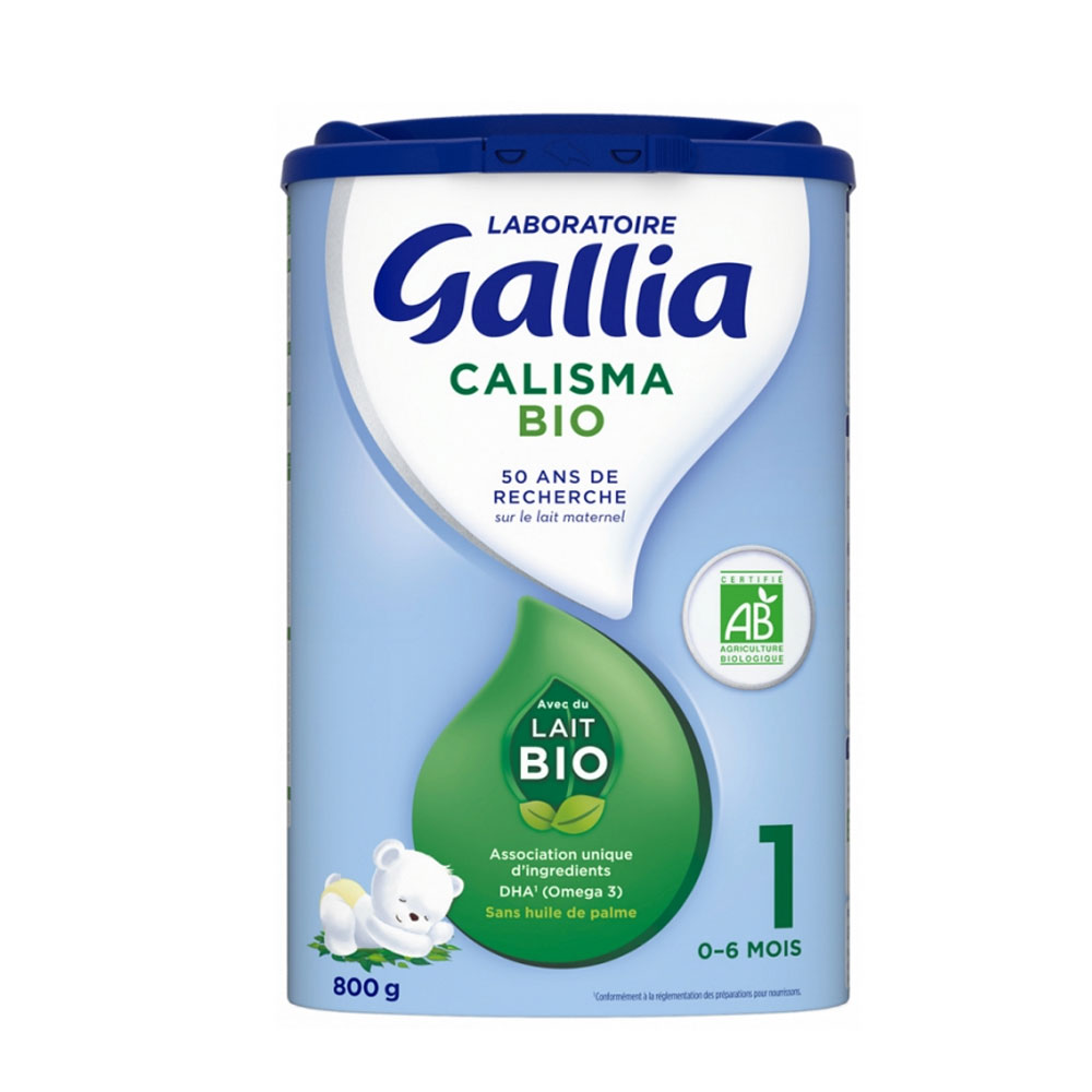 Gallia Calisma Latte in polvere bio a partire da 0 mesi 800 g