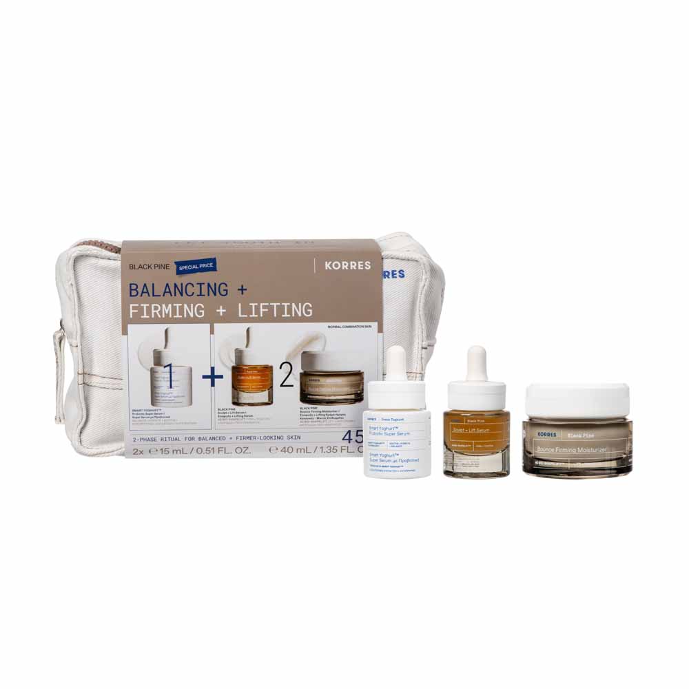 Korres Set Pin Noir routine