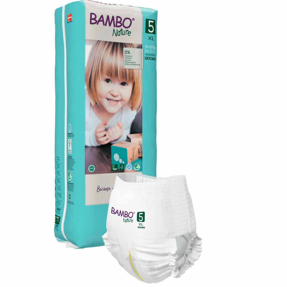 Bambo Nature Pannolini taglia 5 da 12 a 18 kg x38