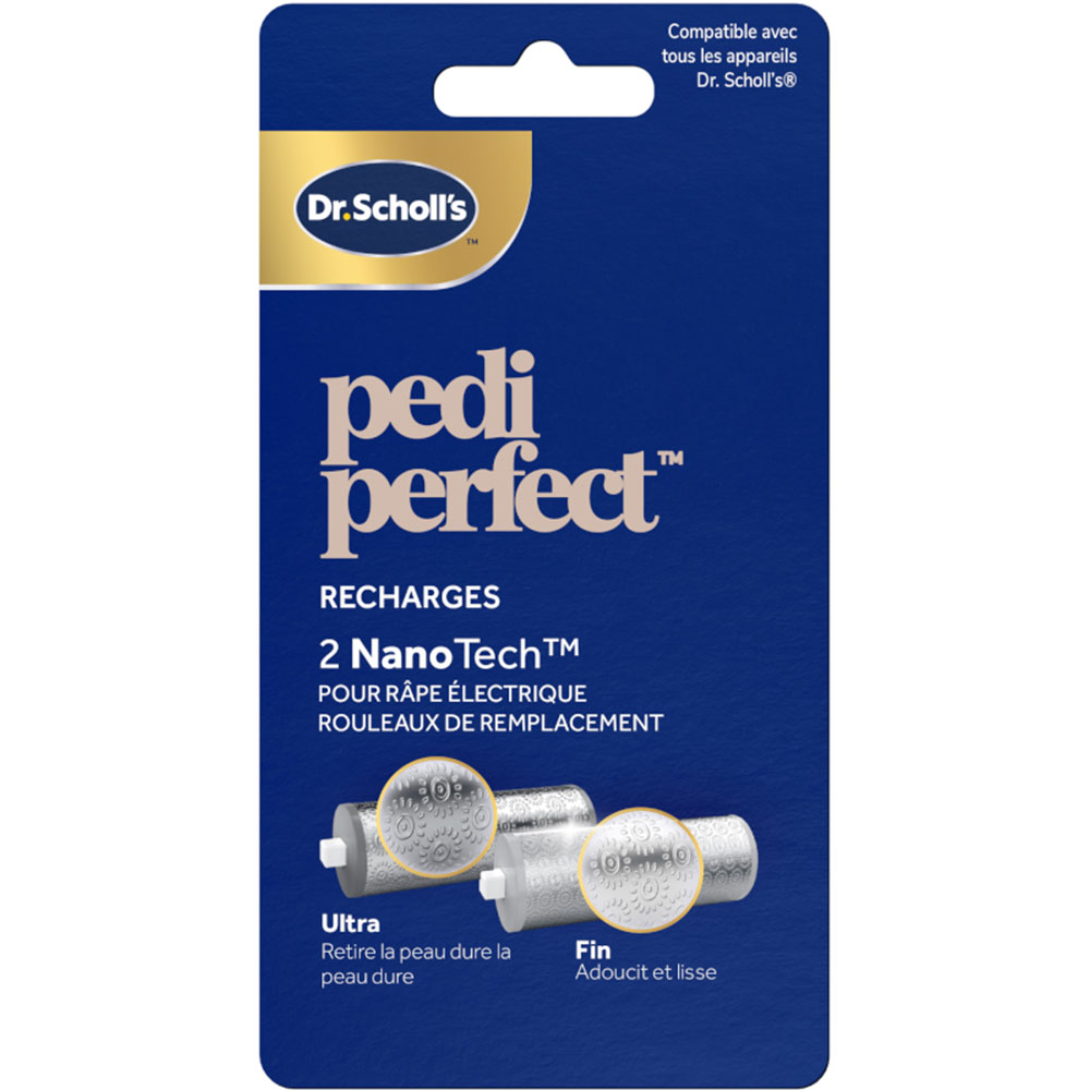 Scholl Pedi Perfect Ricambi Nano Tech x2