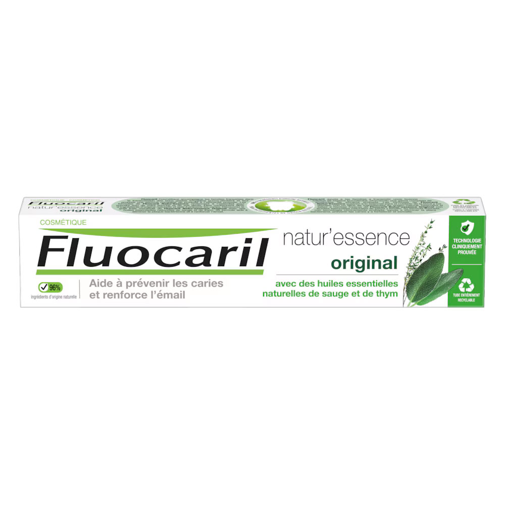 Fluocaril Natur'Essence Dentifricio Originale Bi-fluorato 75 ml