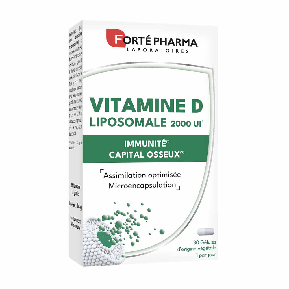Forté Pharma Forté Royal Vitamina D liposomiale 2000 UI per difese immunitarie e salute delle ossa 30 capsule