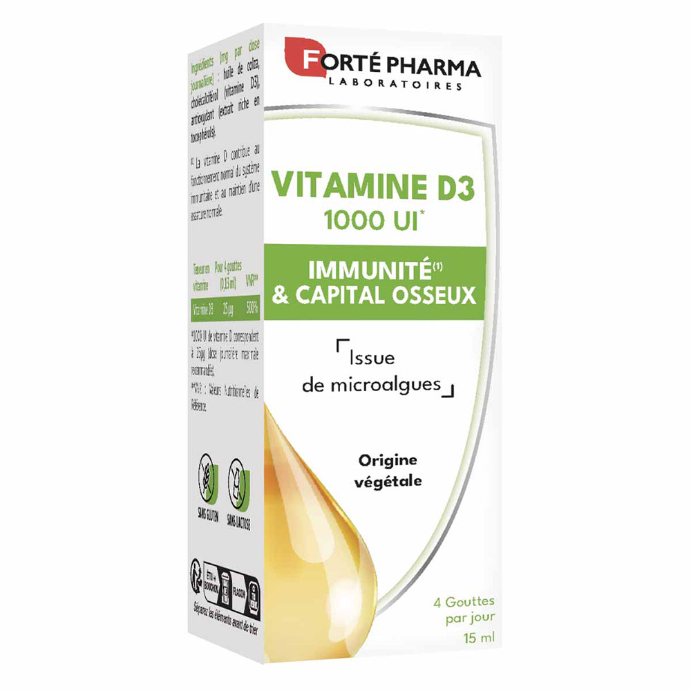Forté Pharma Vitamina D3 con contagocce 15 ml