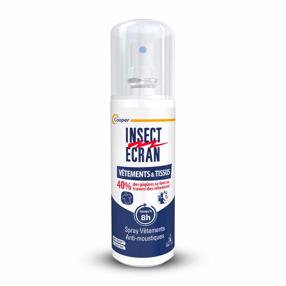 Insect Ecran Tessuti Spray per abiti e tessuti anti-zanzare 100 ml