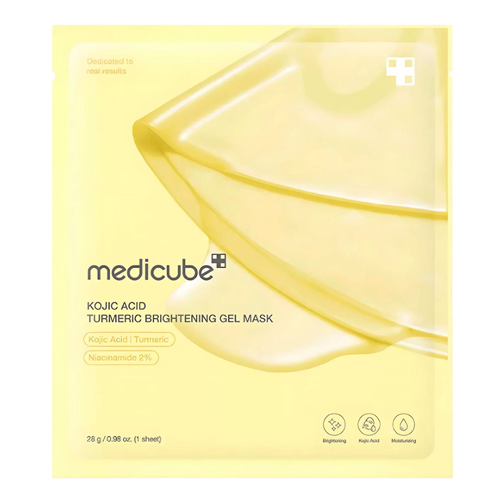 Medicube Maschera hydrogel illuminante all'acido kojico e curcuma 1 unità