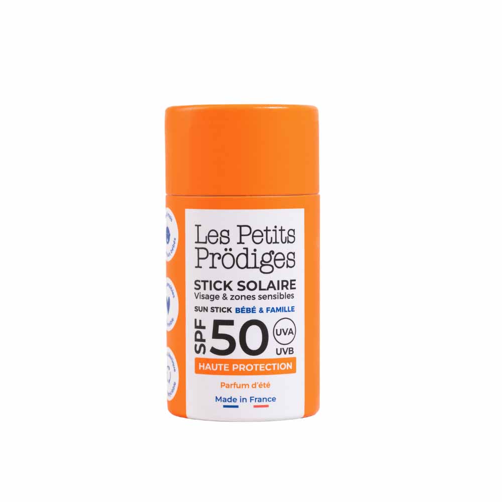 Les petits prodiges Stick solare SPF50+ per tutta la famiglia 15 g