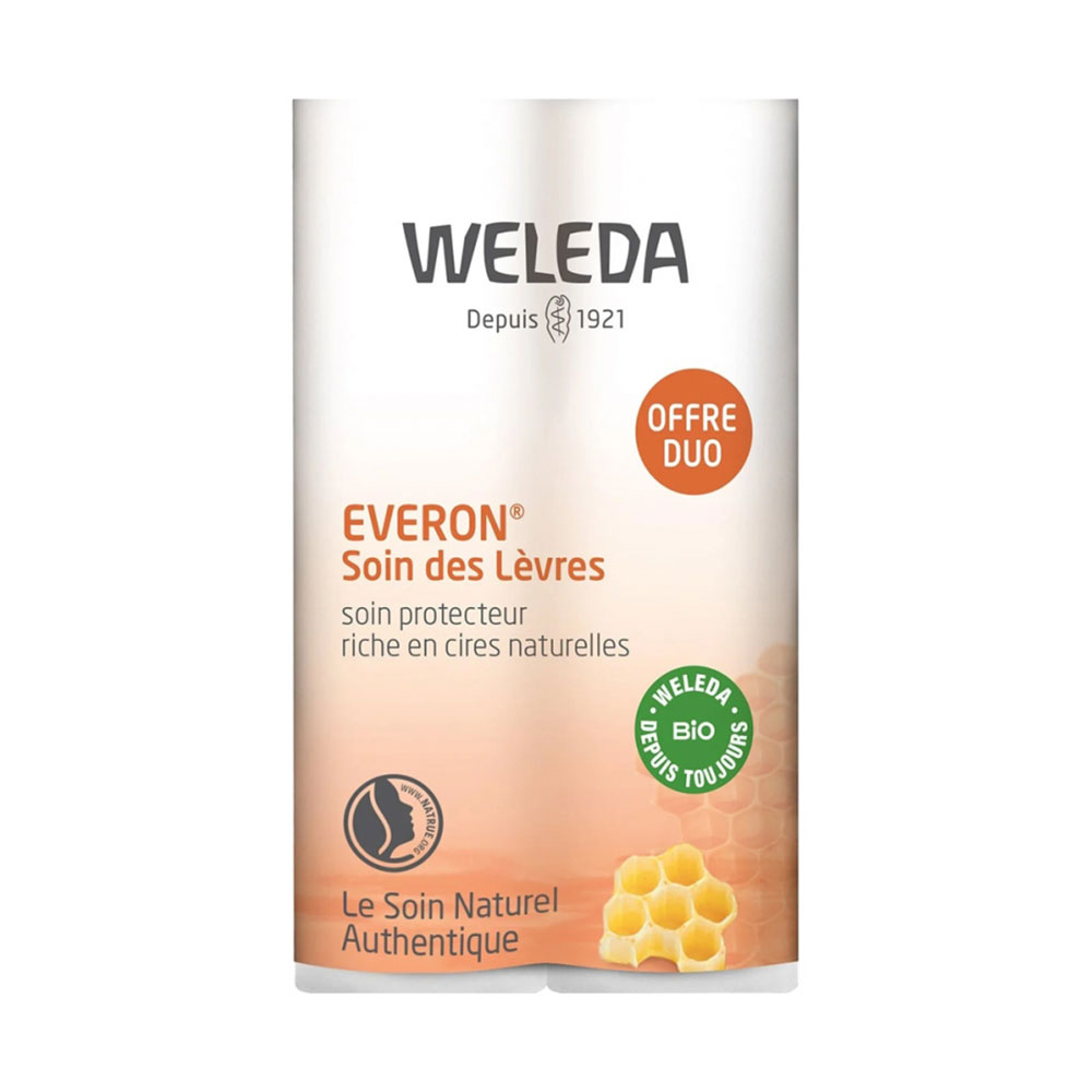 Weleda Stick Everon cura labbra 2 x 4,8 g