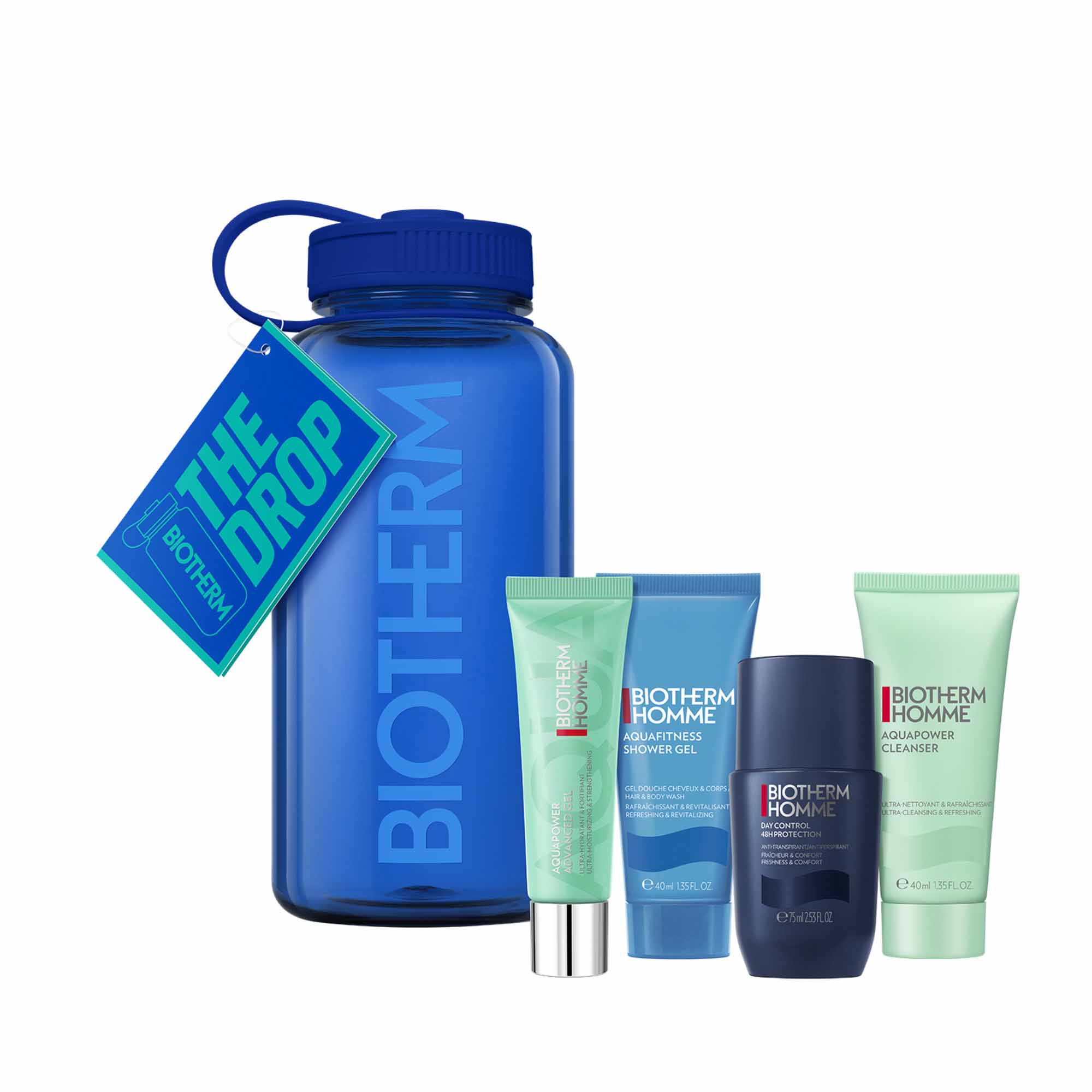 Biotherm Drop Collection Essenziali idratazione uomo per viso e corpo