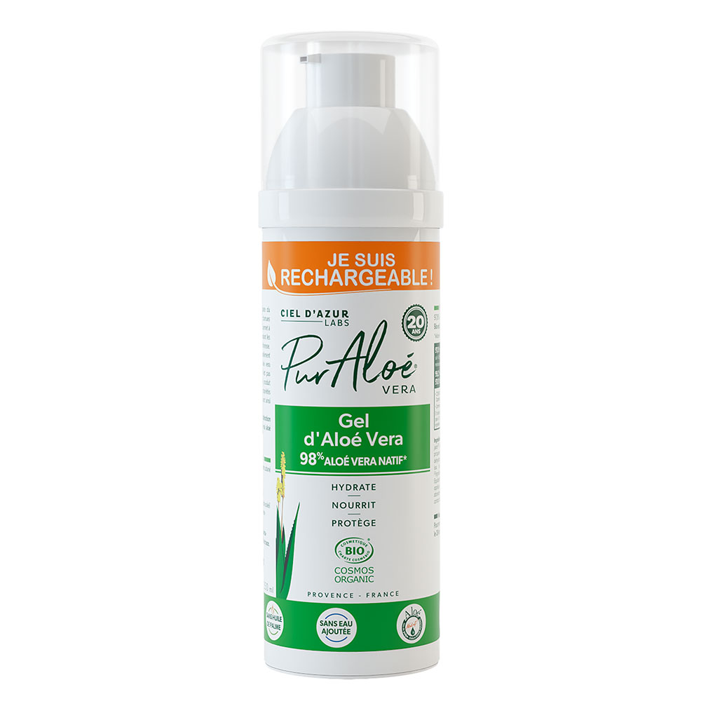 Pur Aloé Gel puro all'Aloe Vera 98% bio 250 ml