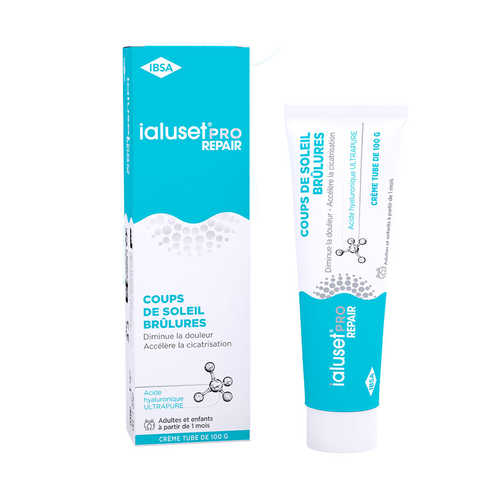 IBSA Ialuset Pro Repair Crema cicatrizzante sole e scottature 100 g