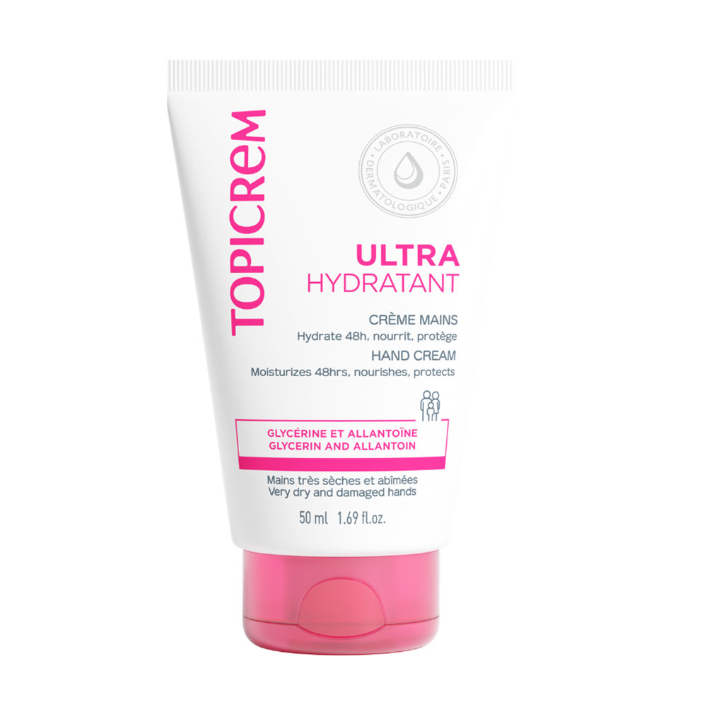 Topicrem Ultra-Hydratant Crema mani e mani molto danneggiate 50 ml