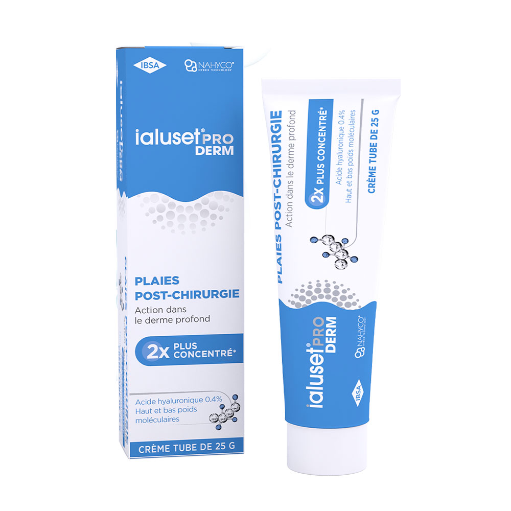 IBSA Ialuset Pro Derm Crema per ferite post-chirurgiche 25 g
