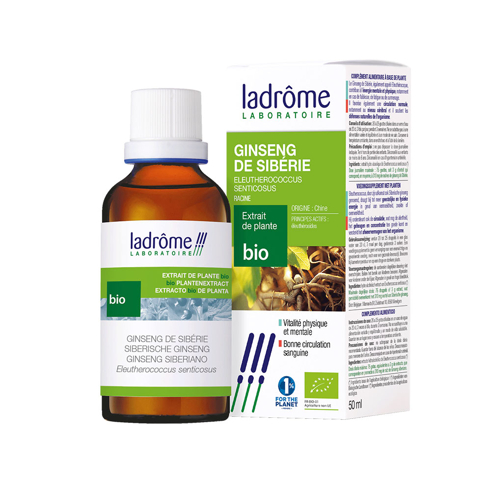 Ladrôme Estratto di radice di ginseng siberiano 50 ml