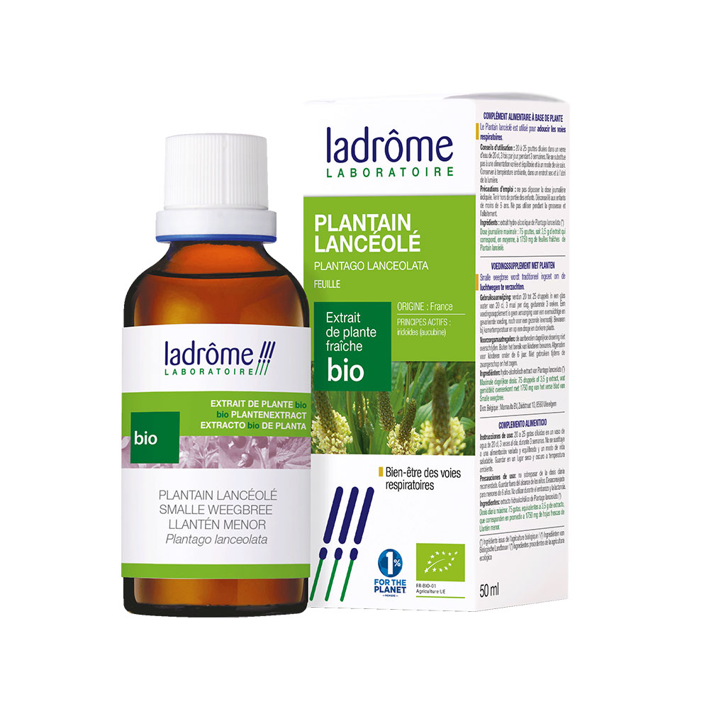 Ladrôme Estratto di piantaggine lanceolata foglia 50 ml