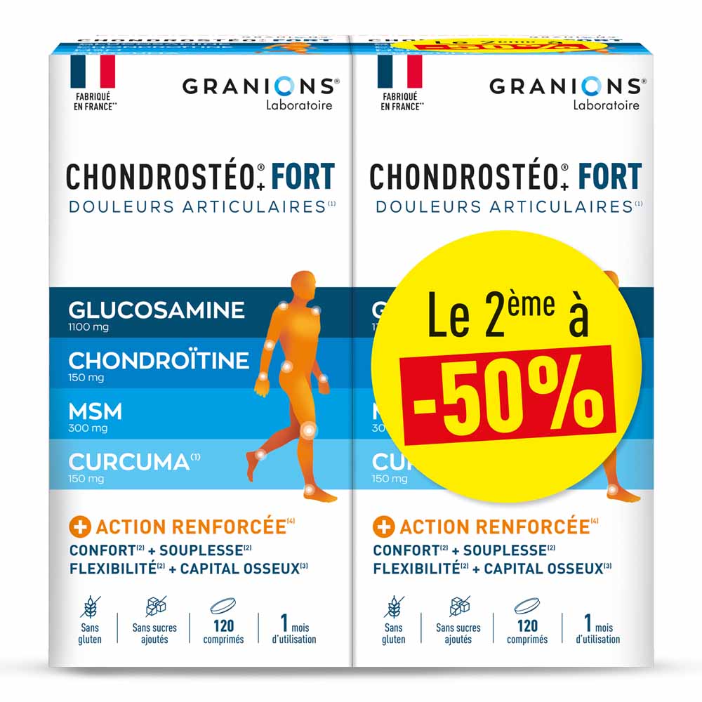 Granions Articolazioni Chondrosteo Fort 2x120 compresse