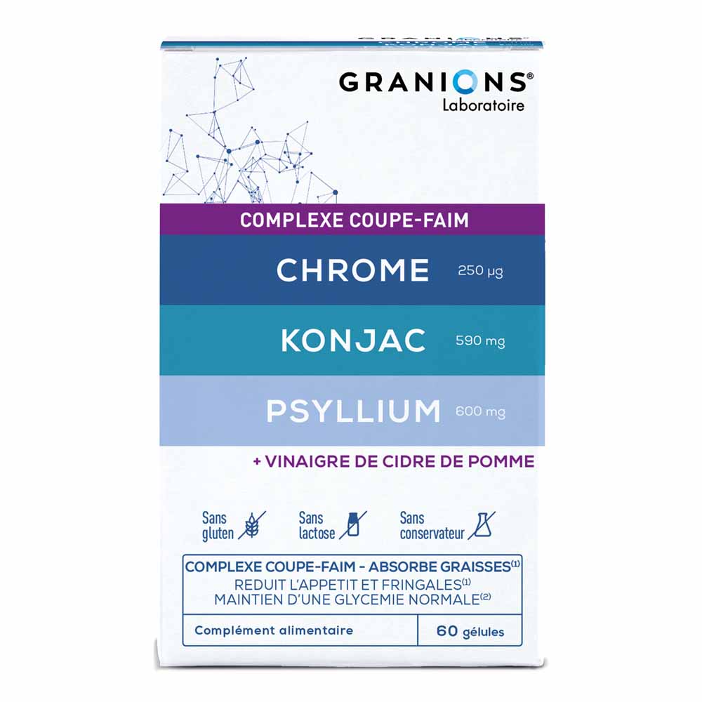 Granions Saziofame konjac e psyllio 60 capsule