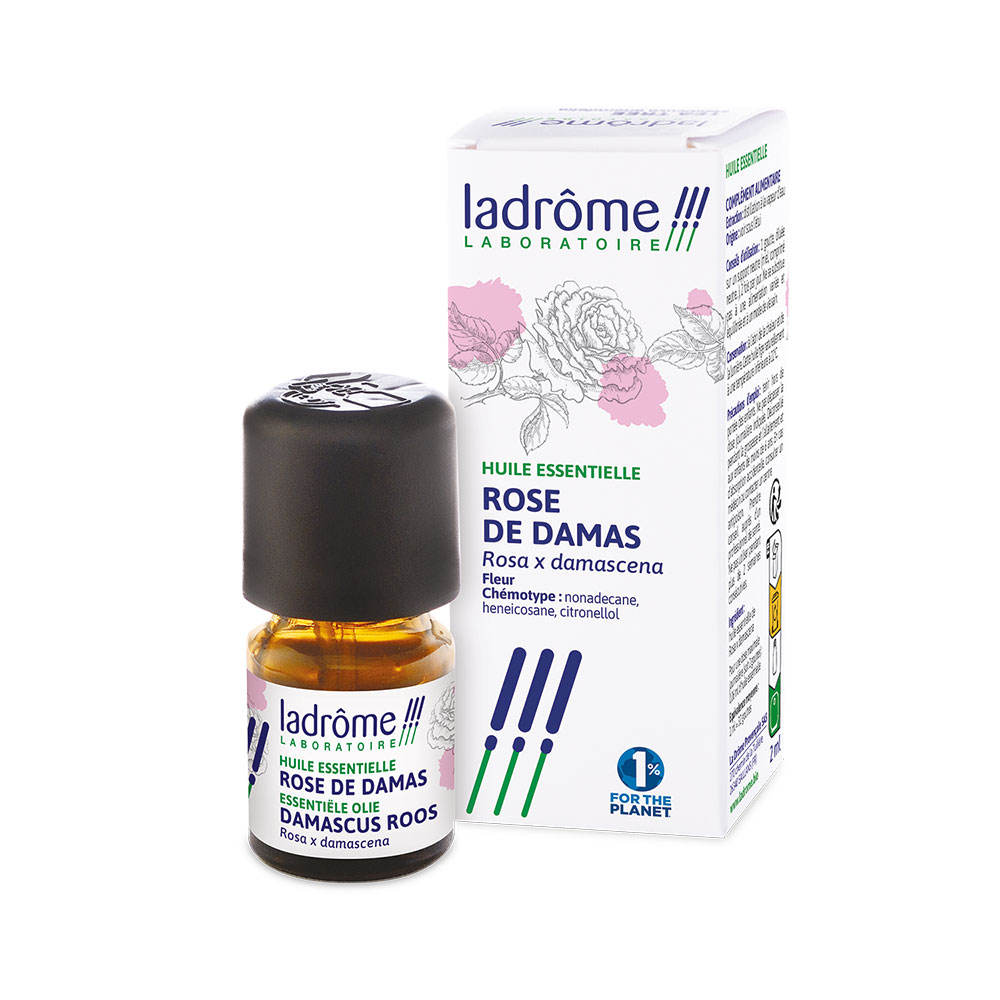 Ladrôme Olio essenziale rosa di Damasco fiore 2 ml