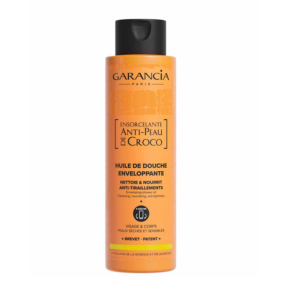 Garancia Bewitching Olio doccia anti-pelle a buccia di coccodrillo 400 ml