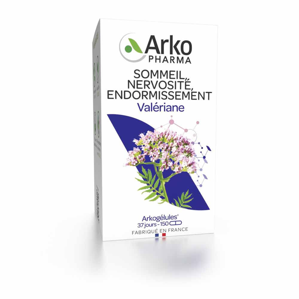 Arkopharma Arkocapsule Valeriana sonno nervosismo addormentamento 150 capsule