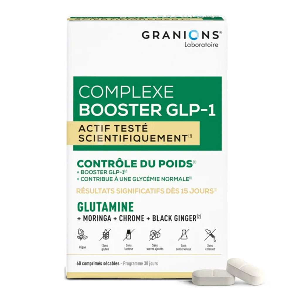 Granions Complesso booster GLP-1 per il controllo del peso 60 compresse