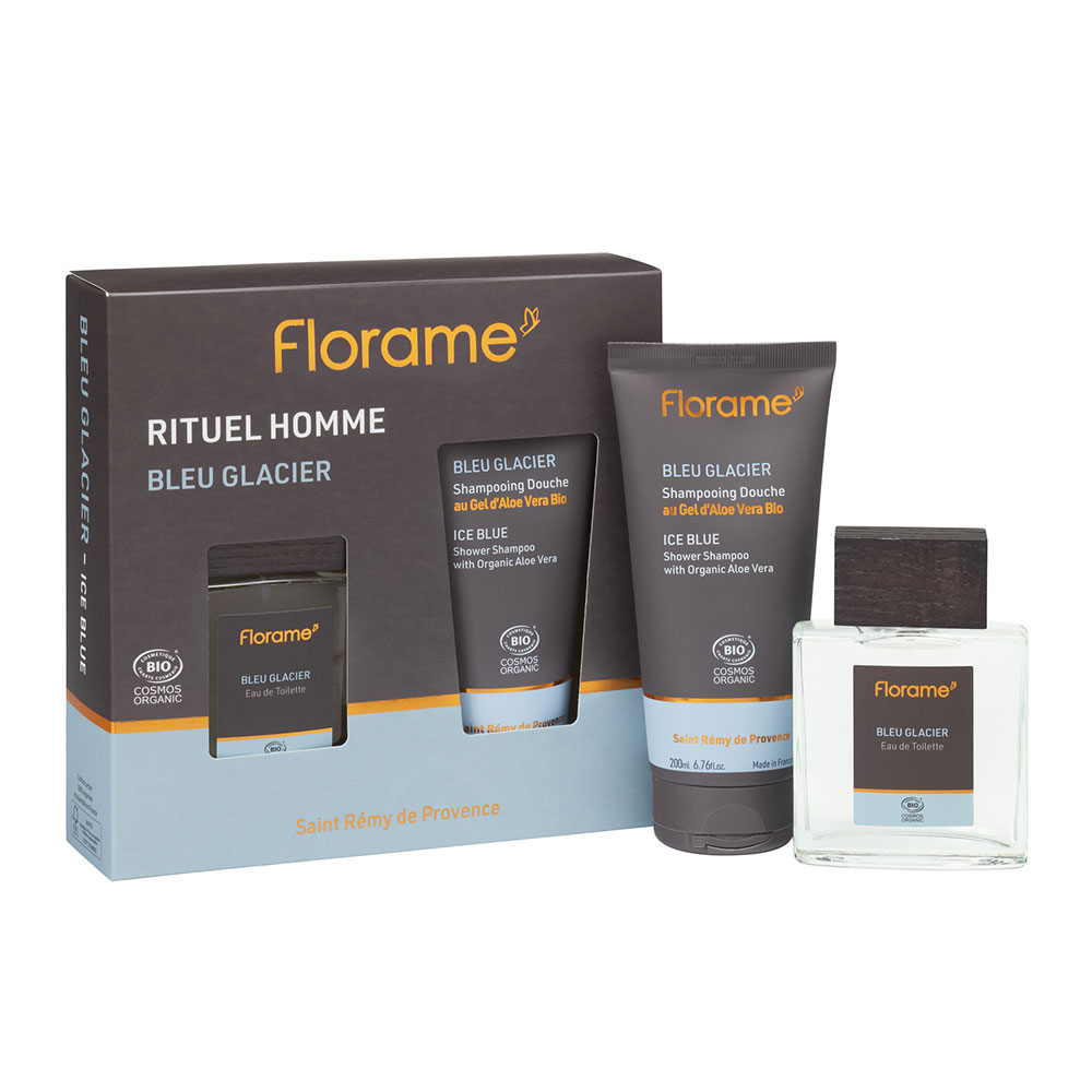 Florame Cofanetto rituale uomo Blu Glacier