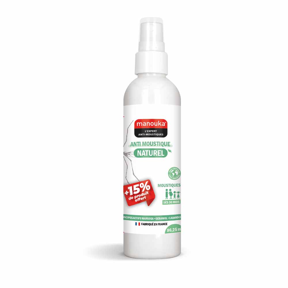 Manouka Spray anti-zanzare naturale 86 ml