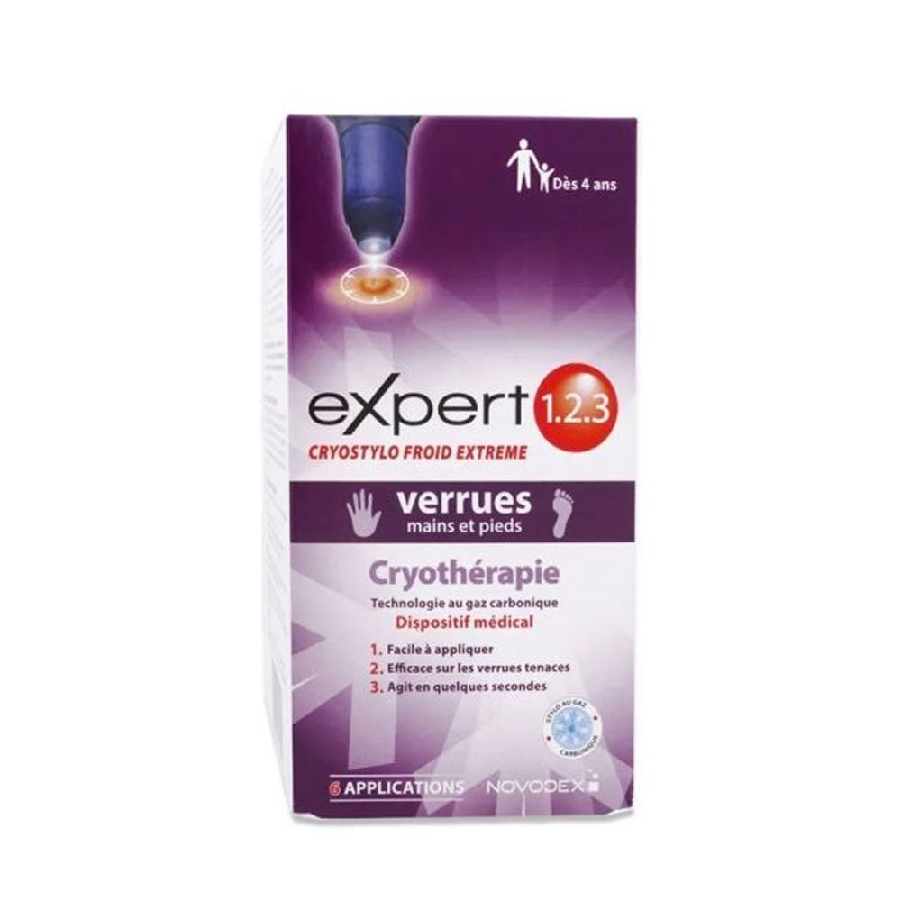 Novodex Expert 1.2.3 Stilo freddo estremo per verruche mani e piedi 14 ml