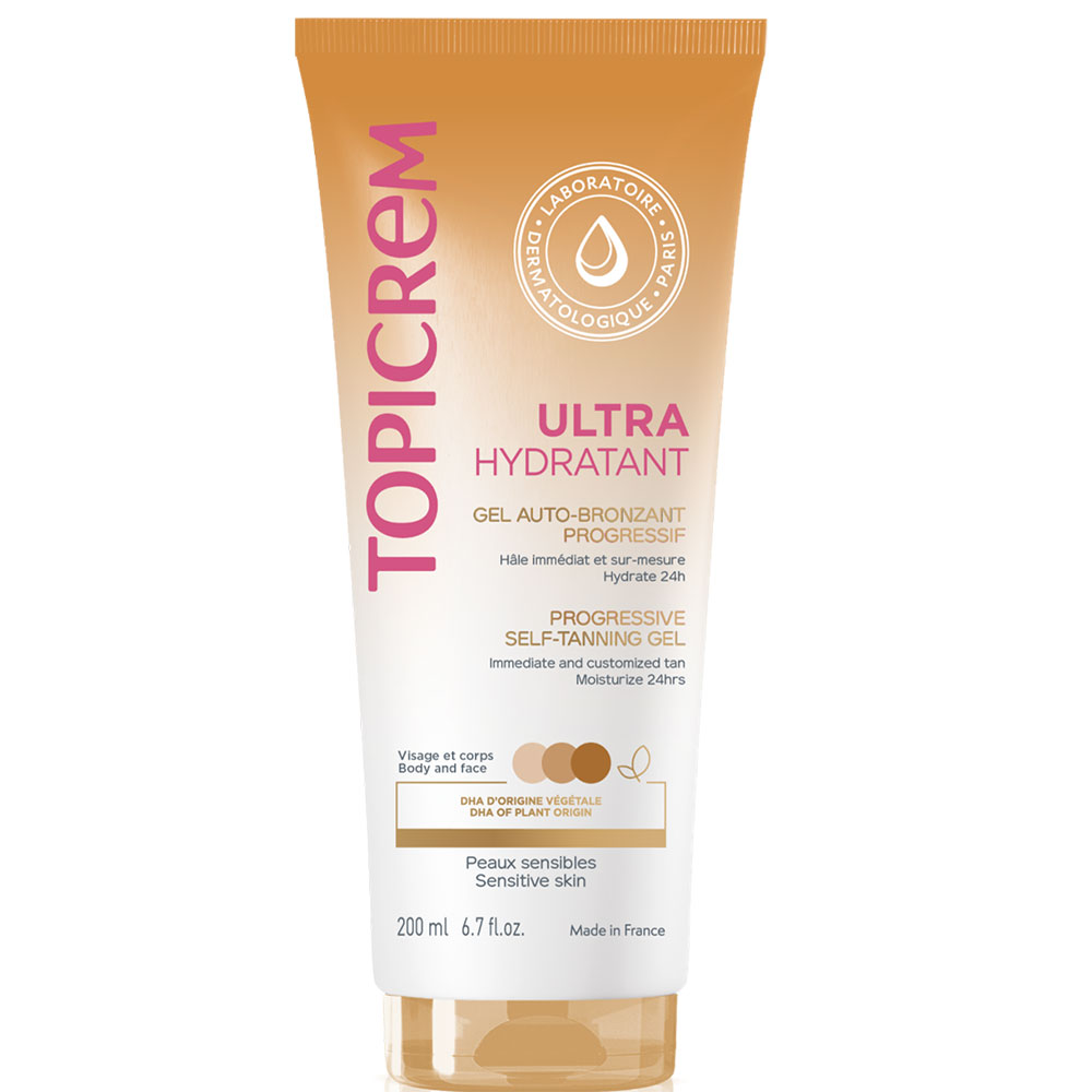 Topicrem Ultra-Hydratant Gel autobronzante progressivo 200 ml