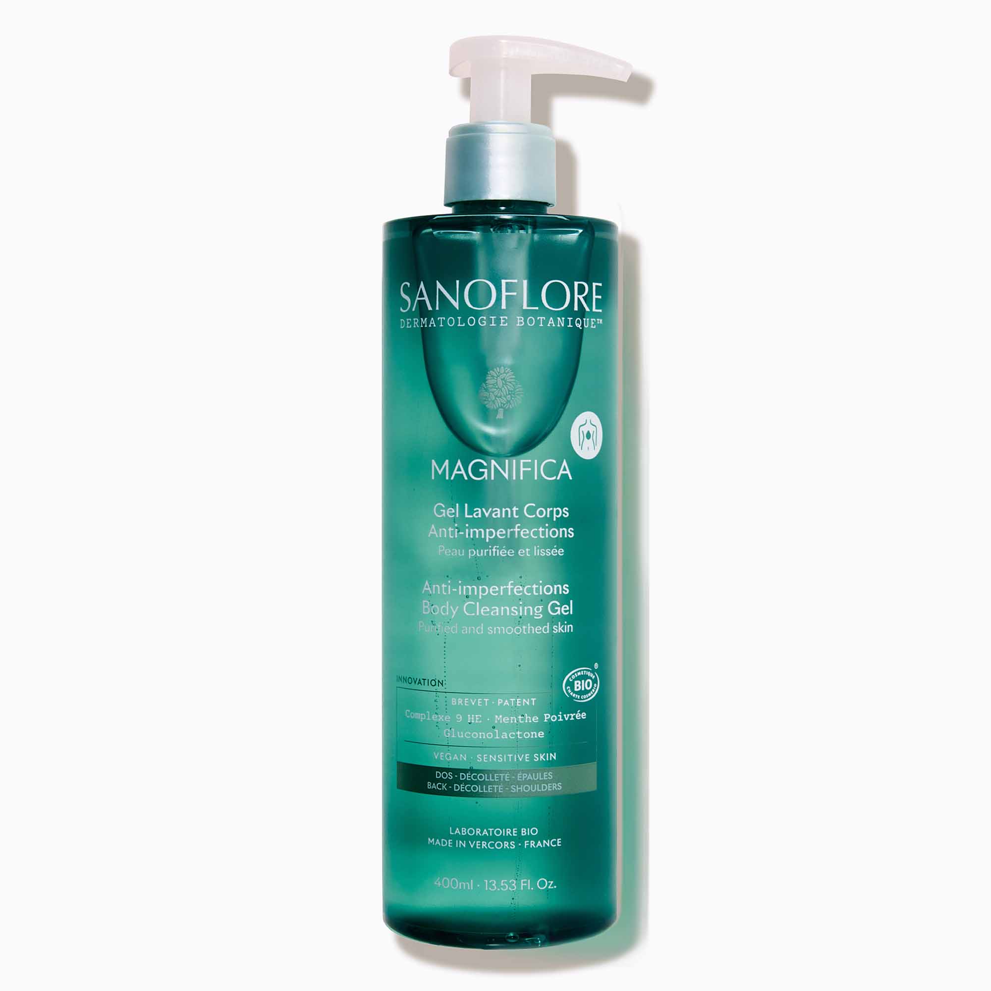 Sanoflore Magnifica Gel lavante corpo anti-imperfezioni pelle mista grassa con imperfezioni 400 ml
