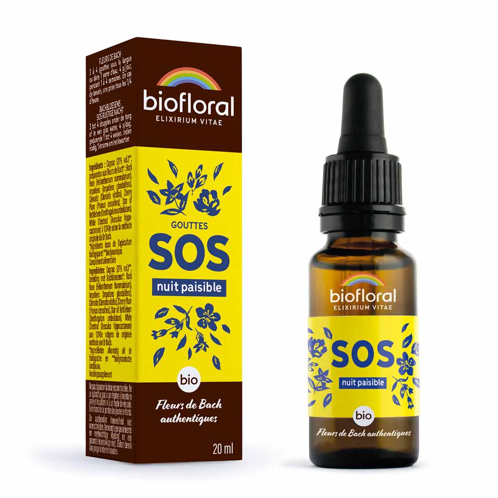 Biofloral SOS notte serena biologico 20 ml