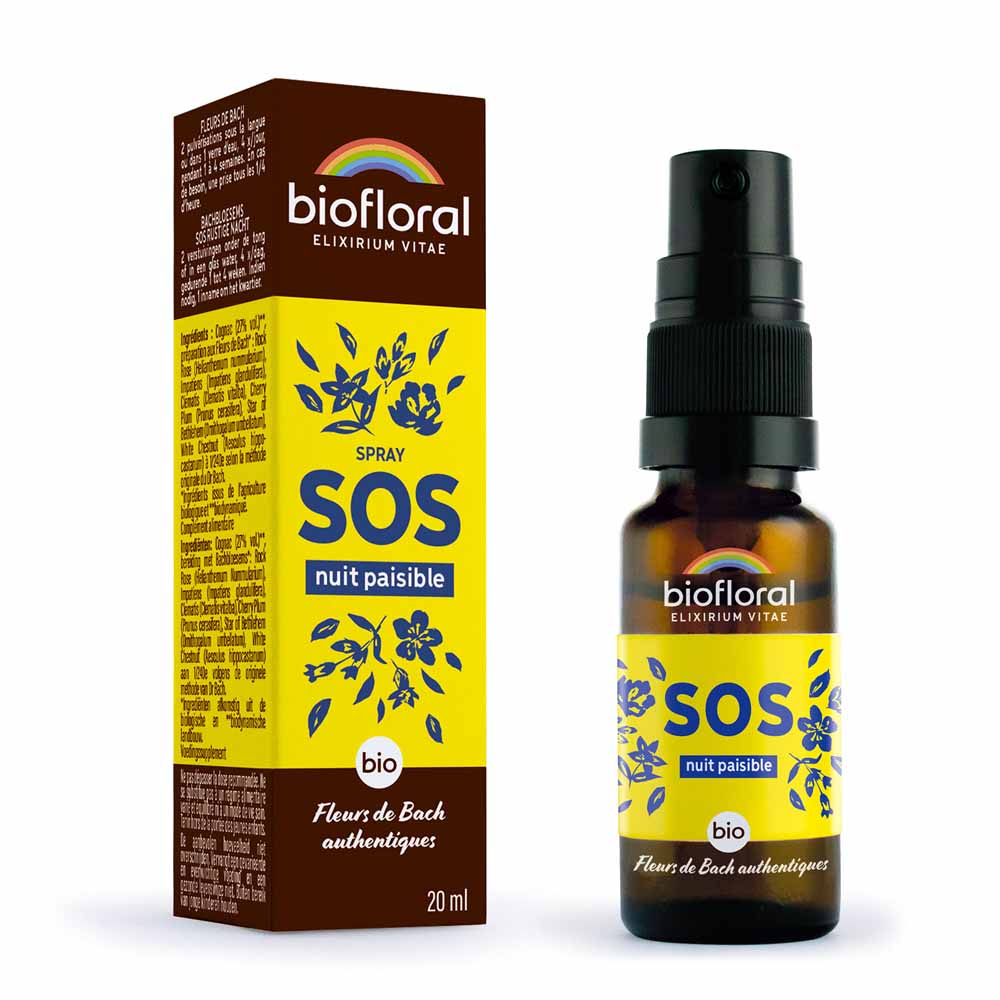 Biofloral Spray SOS notte bio 20 ml