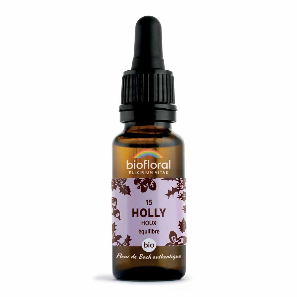 Biofloral Fiori di Bach n°15 Agrifoglio bio Demeter 20 ml