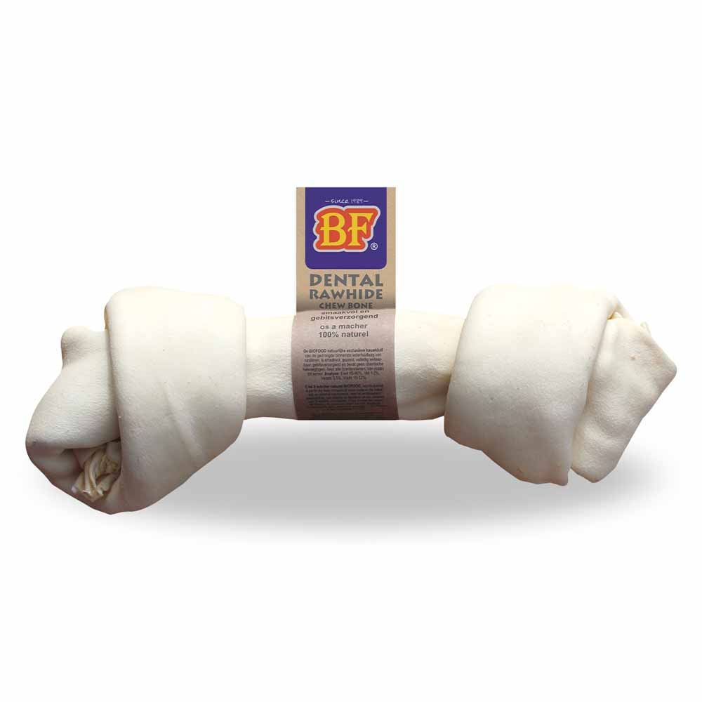 Biofood BF Petfood Dental Bone Osso annodato da masticare tra 23 e 26 cm