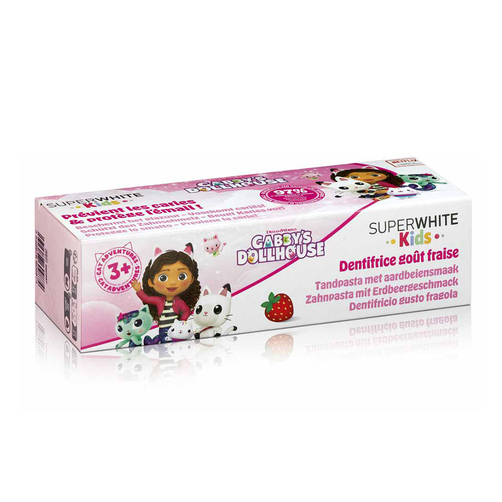 Biosynex Dentifricio bambino Gabby Universal gusto fragola 50 ml