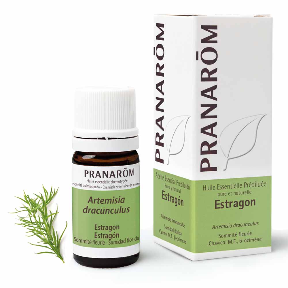 Pranarôm Oli Essenziali Olio essenziale di dragoncello prediluito 5 ml