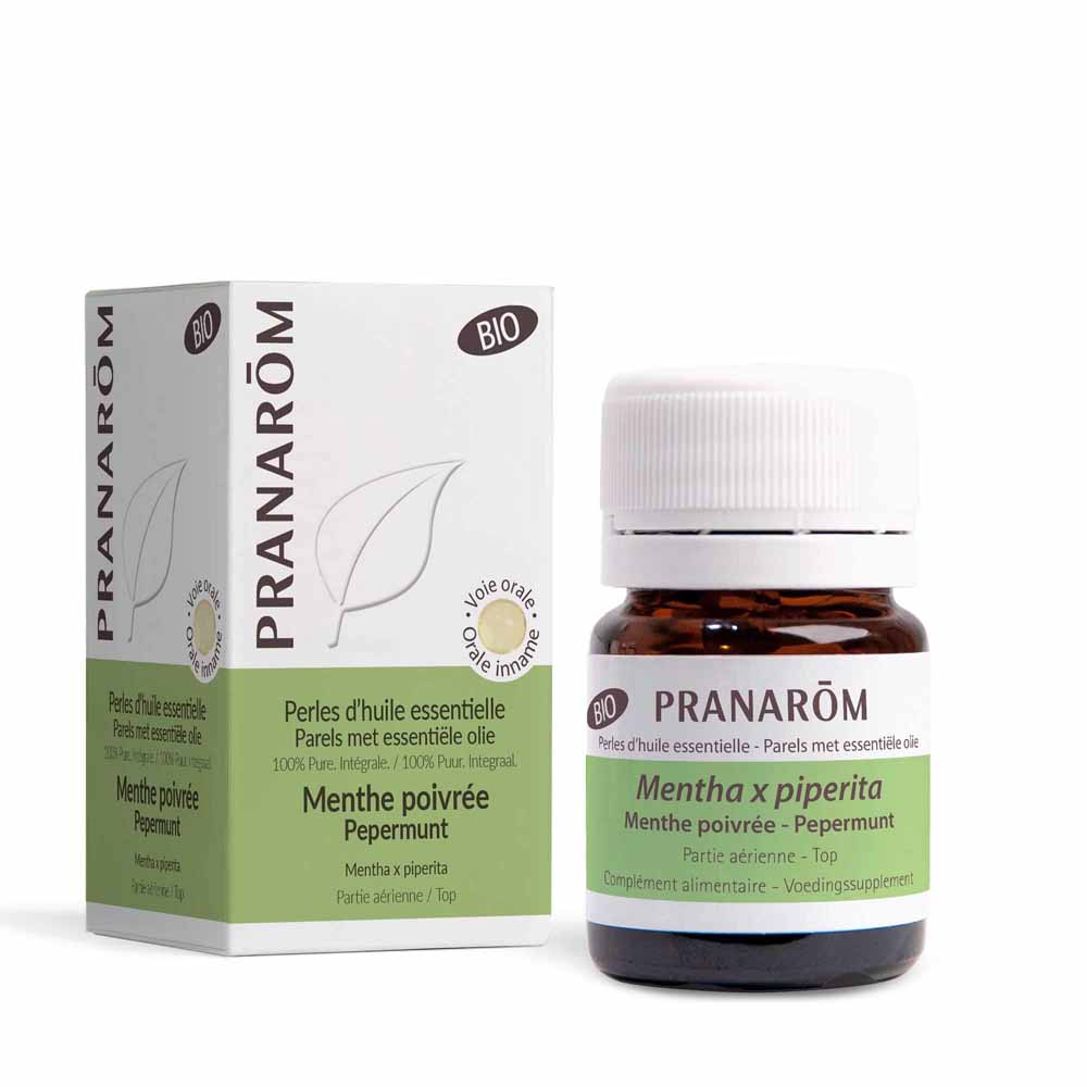 Pranarôm Oli Essenziali Menta piperita bio 60 capsule