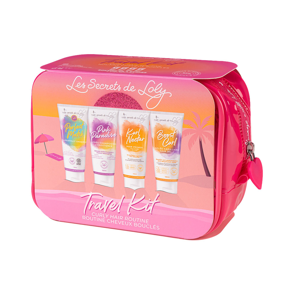 Les Secrets de Loly Set da viaggio per capelli ricci