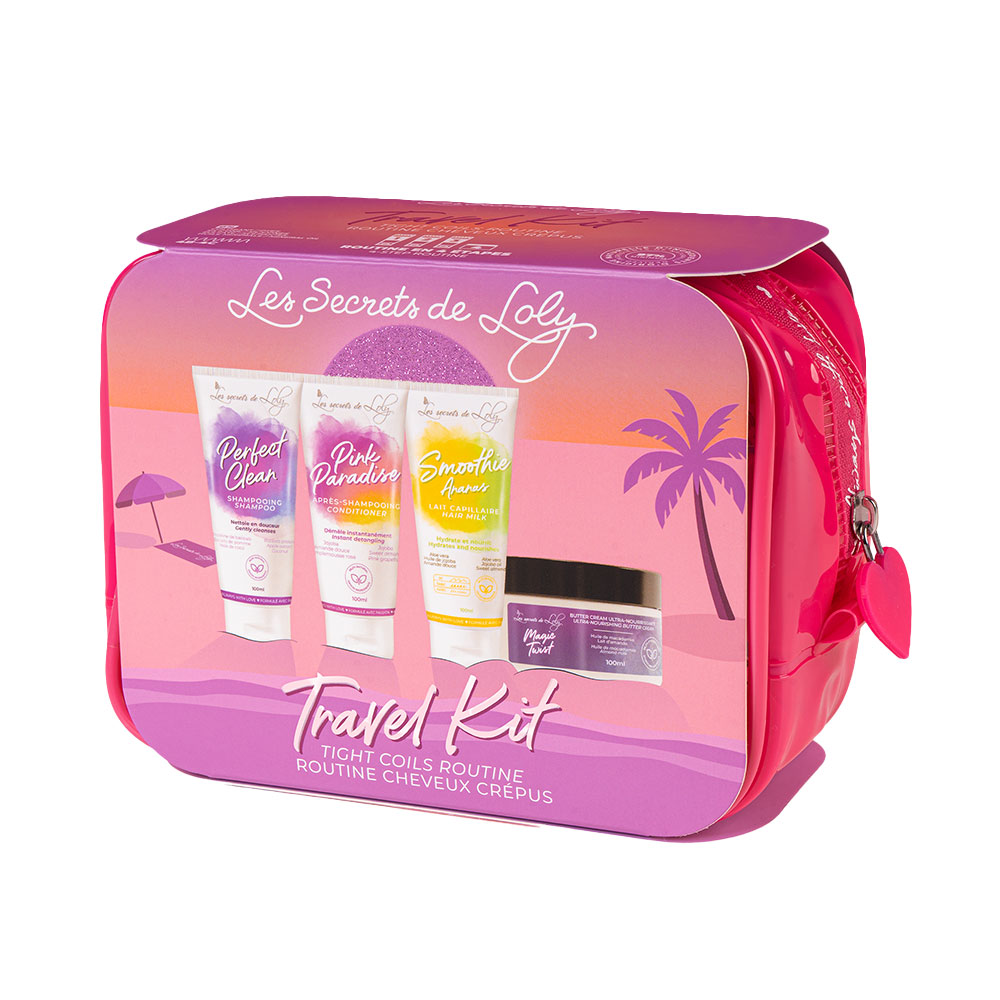 Les Secrets de Loly Set da viaggio Capelli crespi