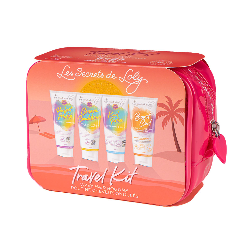 Les Secrets de Loly Set da viaggio Capelli ondulati
