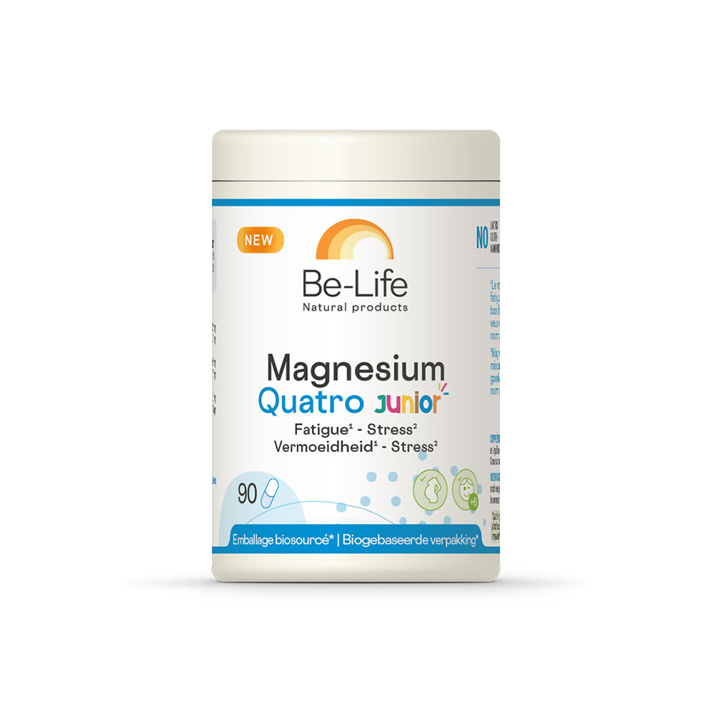 Be-Life Magnesio Quatro Junior per stanchezza e stress 90 capsule
