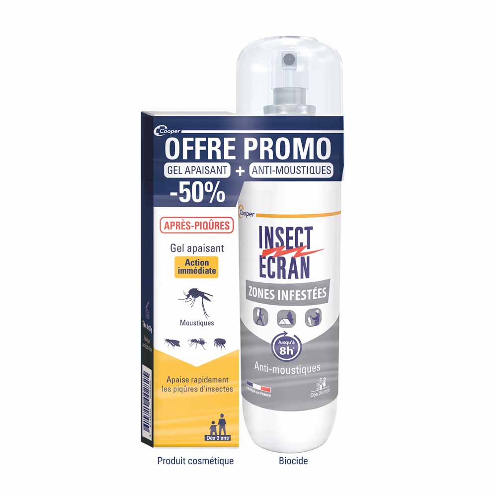 Insect Ecran Zona infestata 100 ml + gel dopo punture 30 g