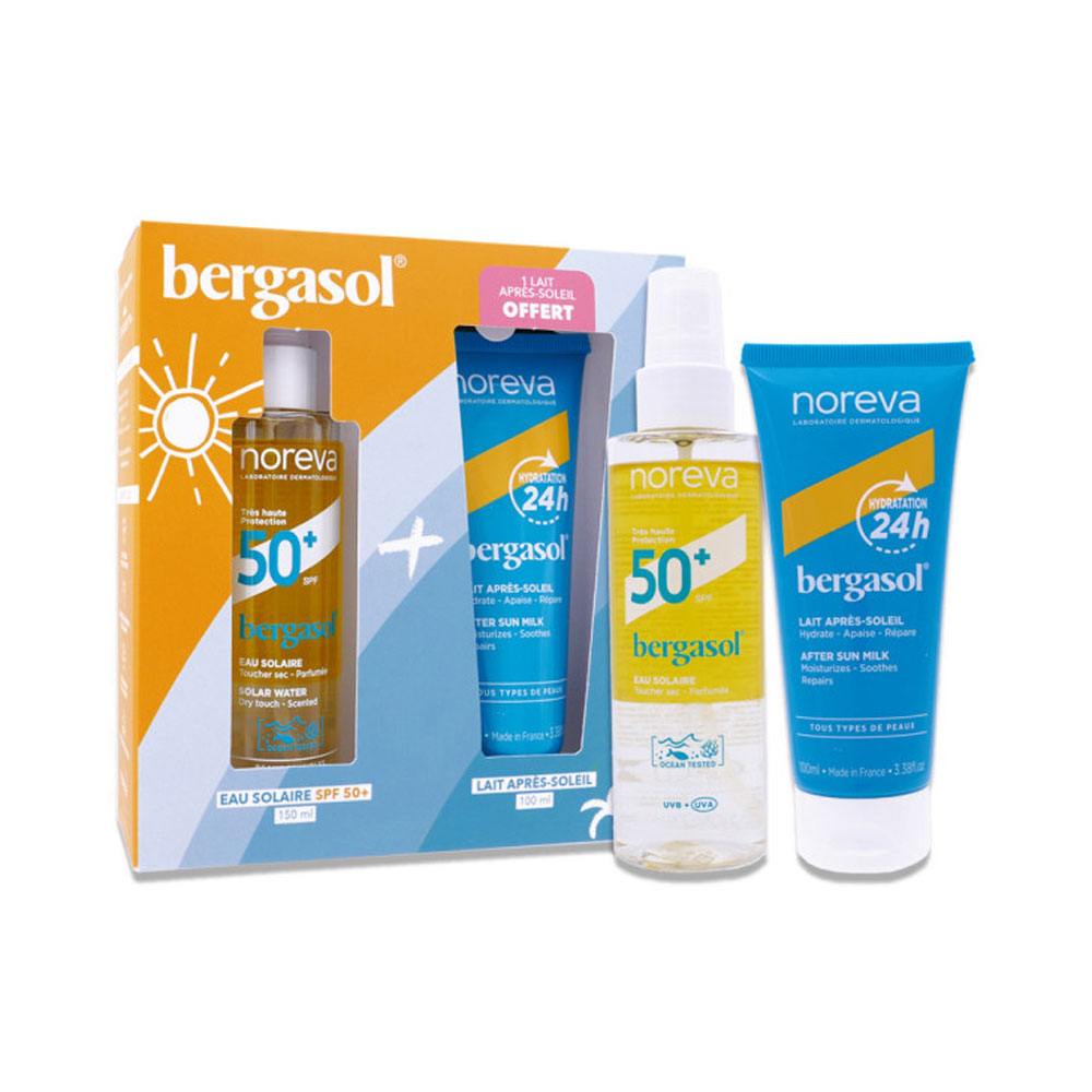 Noreva Cofanetto acqua solare SPF50+ e latte dopo-sole