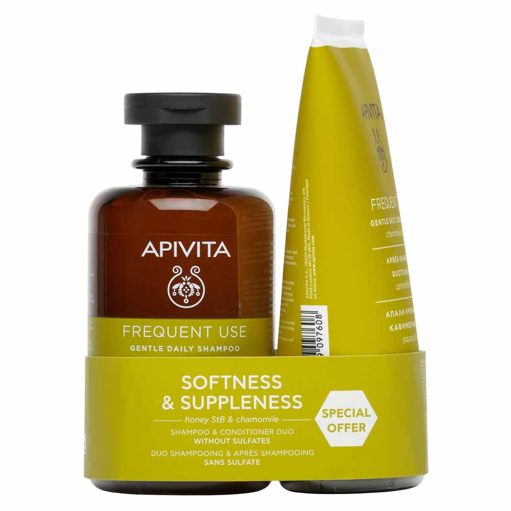 Apivita Shampoo e balsamo per uso frequente