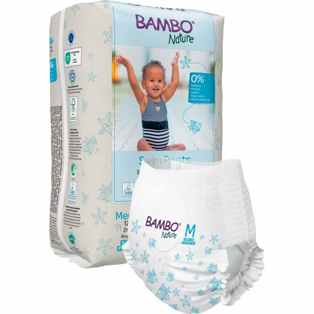 Bambo Nature Pannolino taglia M 12+ kg 12 unità