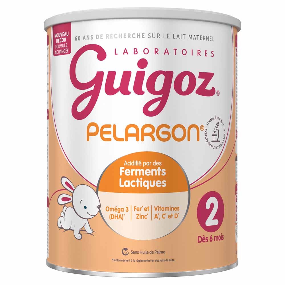 Guigoz Pelargon Latte in polvere 2 a partire da 6 mesi 780 g