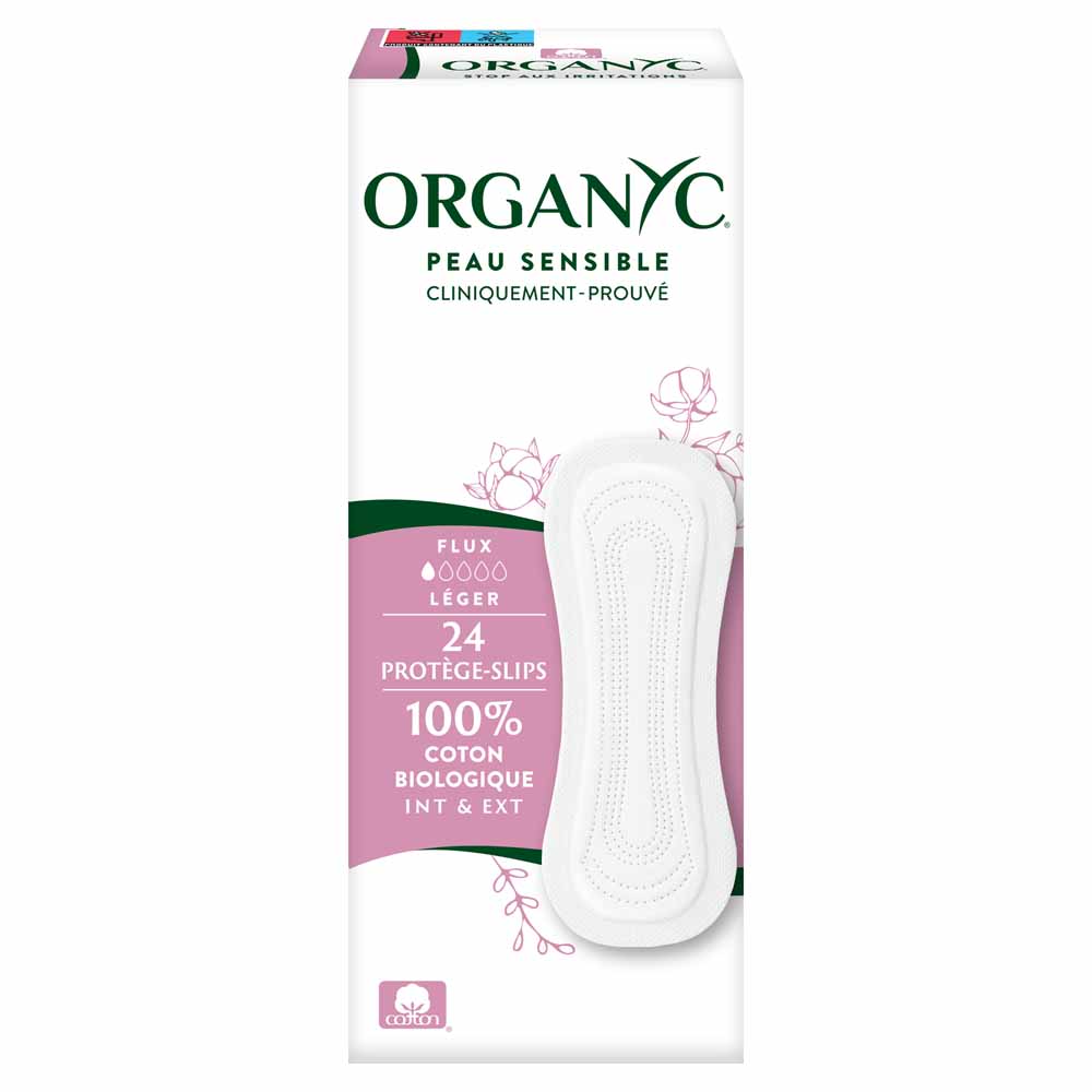 Organyc Slip piatti extra sottili x24