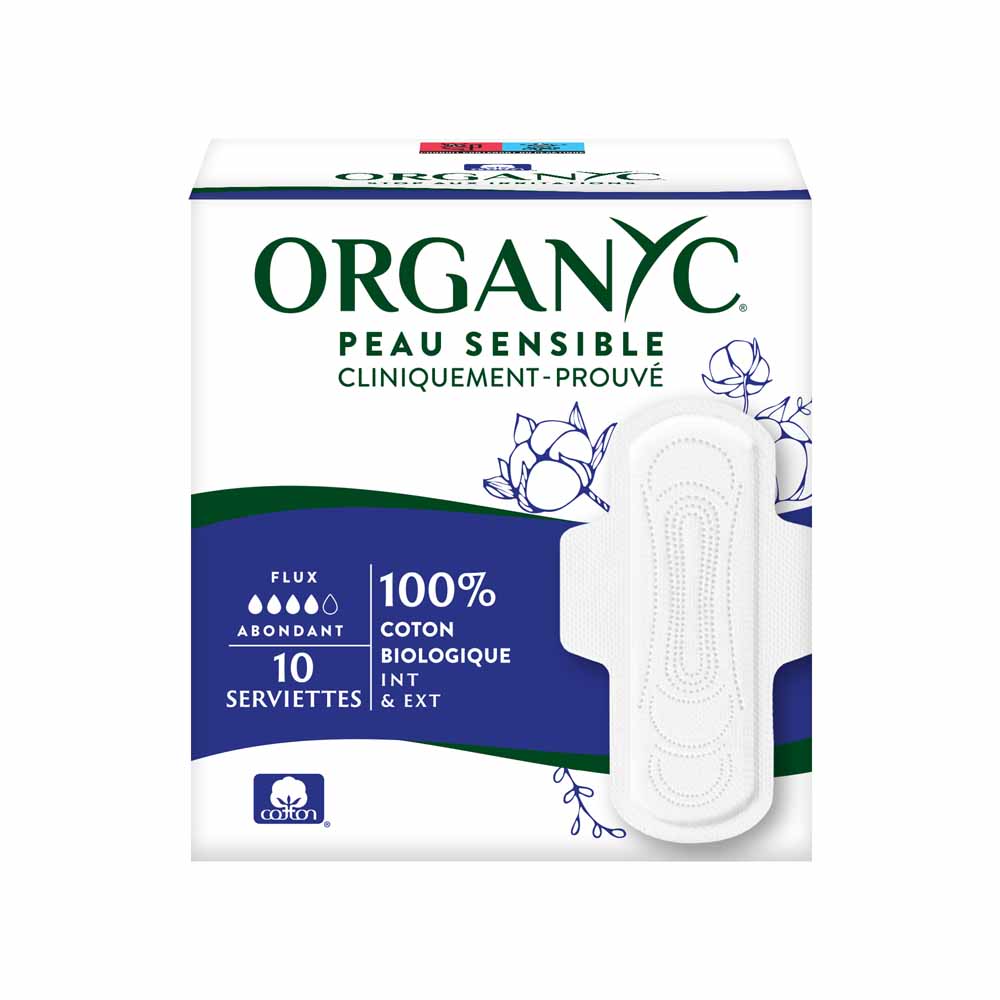 Organyc Asciugamani in Super 100% cotone biologico x10