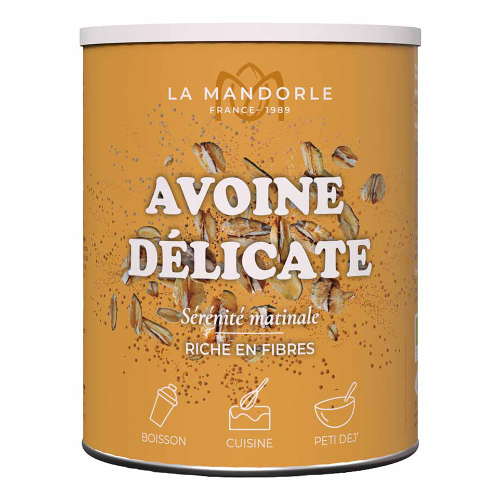La Mandorle Avena delicata in polvere con fibre 400 g